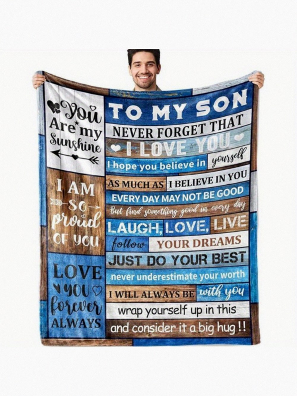Gifts For My Son Blankets Gifts For My Son From Mom And Dad Gifts For My Son Flannel Soft Blankets Birthday Wedding Graduation Gift Ideas For Adult Sons 215b6b